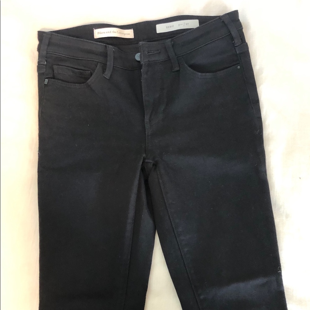 Black skinny jeans
